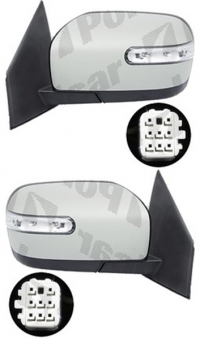 Дзеркало заднього виду бічне Mazda CX-9 2006-2012